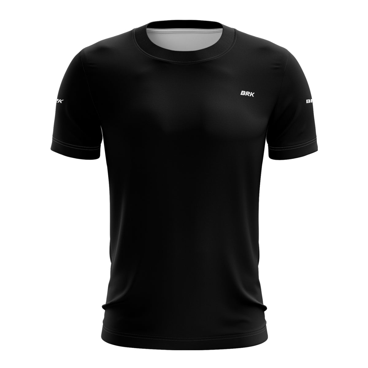 Camiseta Agro Brk Preta Lisa com Proteção Solar UV50+ - Brk Agro