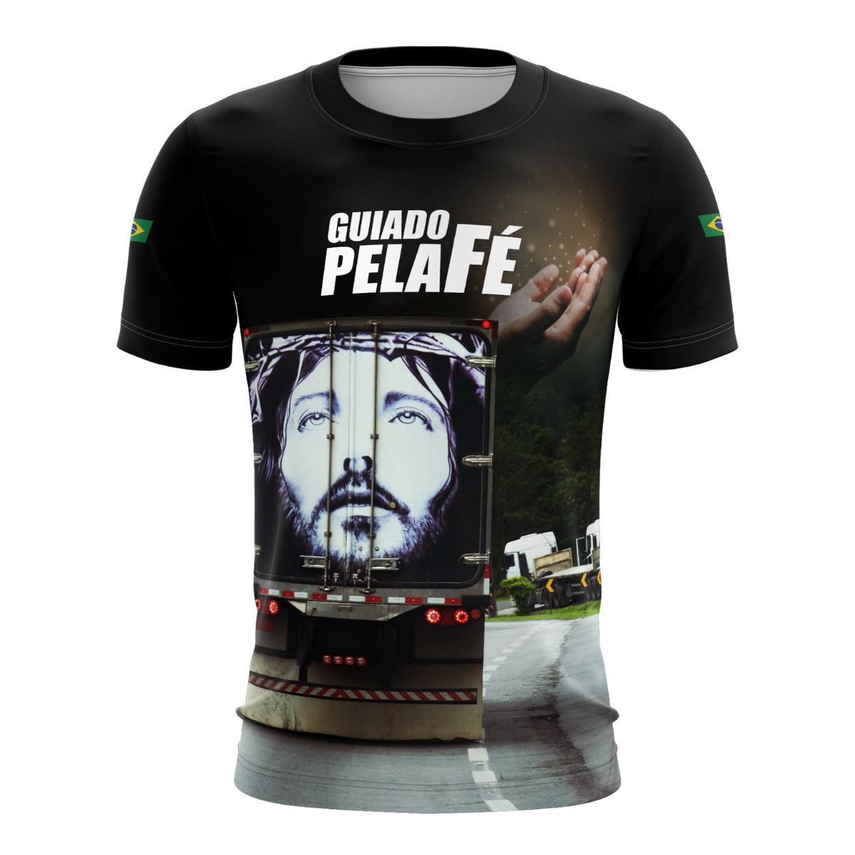 Camiseta Agro Brk Guiado por Deus com Proteção Solar UV50+ - Brk Agro