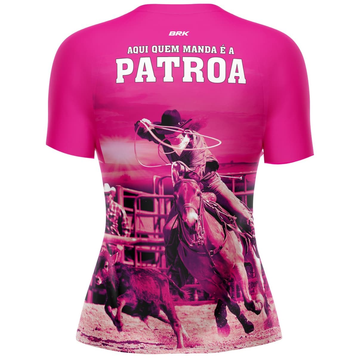 Camiseta Agro Brk Quem Manda é a Patroa com Proteção Solar UV50+ - Brk Agro