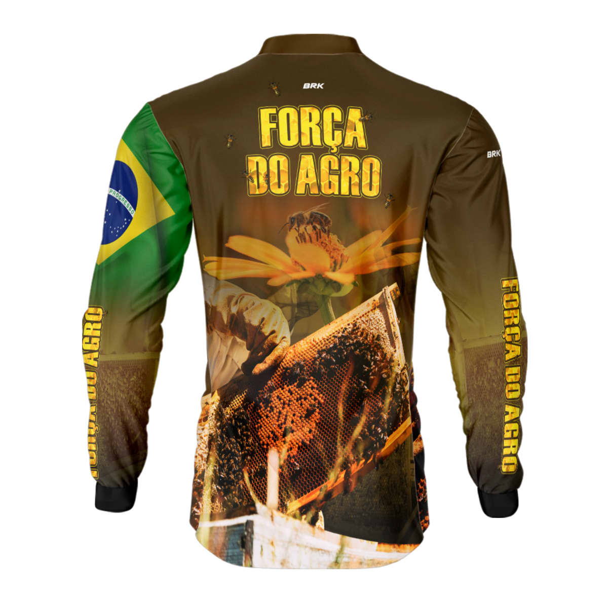 Camisa Agro Brk Apicultor com Proteção Solar UV50+ - Brk Agro