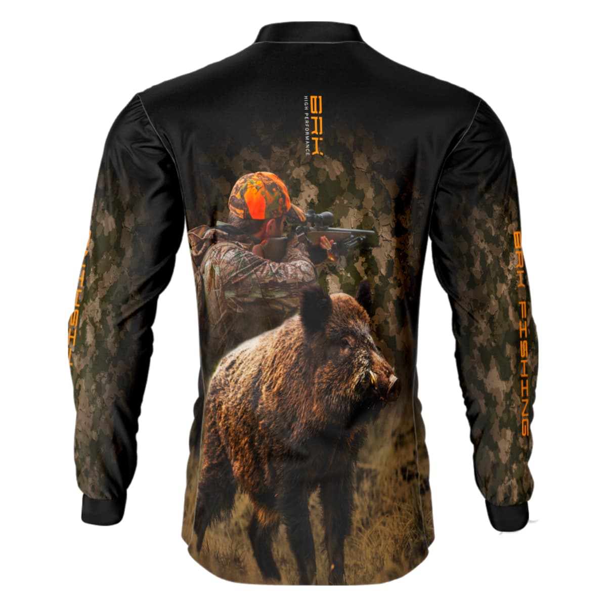 Camisa Agro Brk Camuflado Wild Boar com Proteção Solar UV50+ - Brk Agro