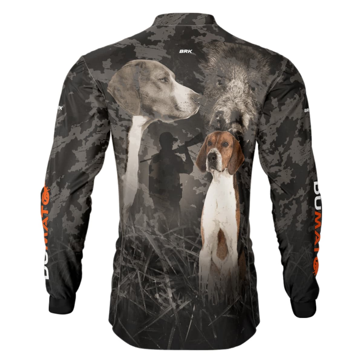 Camisa Agro Brk DuMato Cão de Caça FoxHound com Proteção Solar UV50+ - Brk Agro