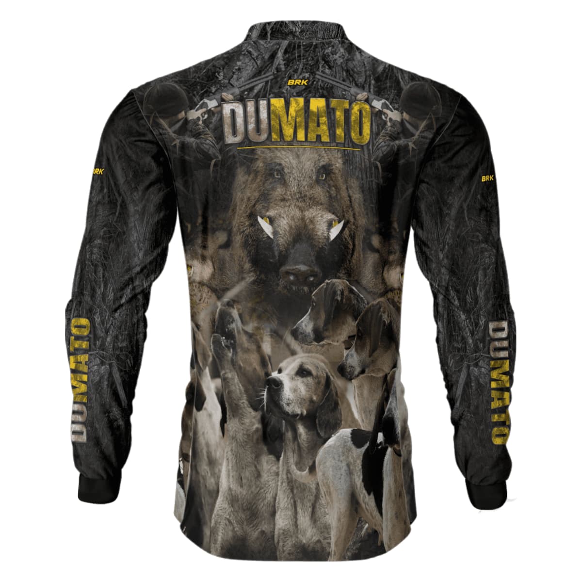 Camisa Agro Brk DuMato Javali FoxHound 2.0 com Proteção Solar UV50+ - Brk Agro