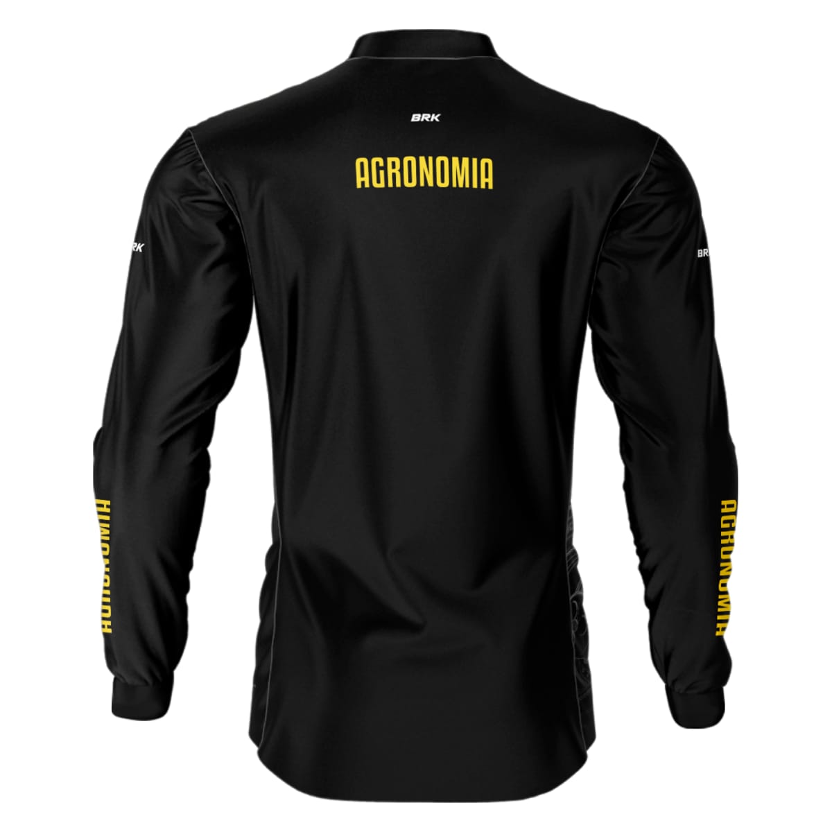 Camisa Agro Brk Agronomia Preta 2 com Proteção Solar UV50+ - Brk Agro