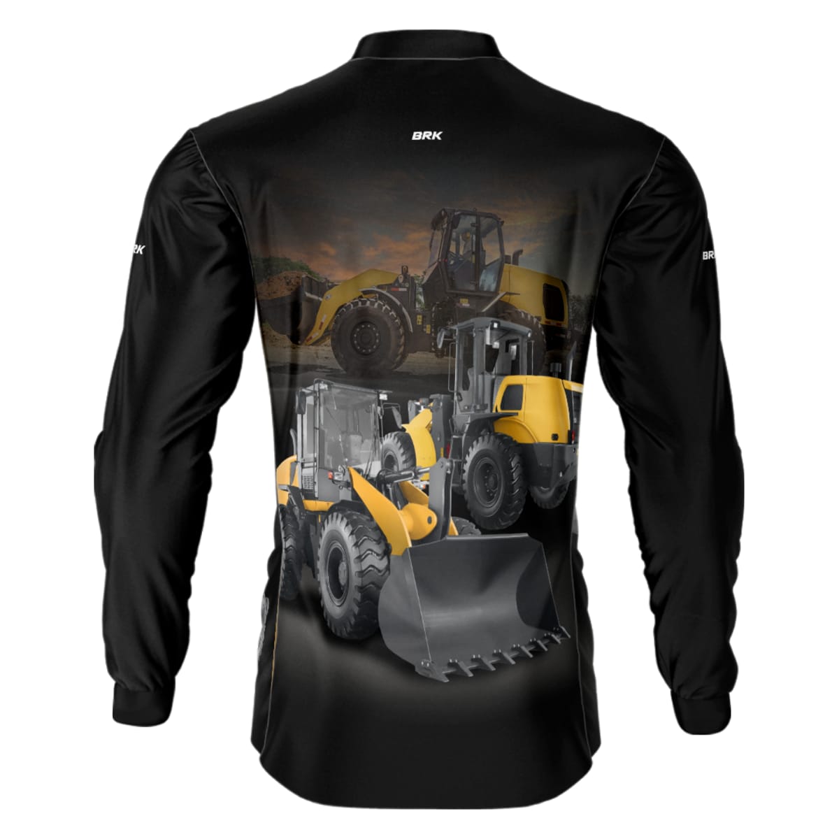 Camisa Agro Brk Pá Carregadeira NH com Proteção Solar UV50+ - Brk Agro