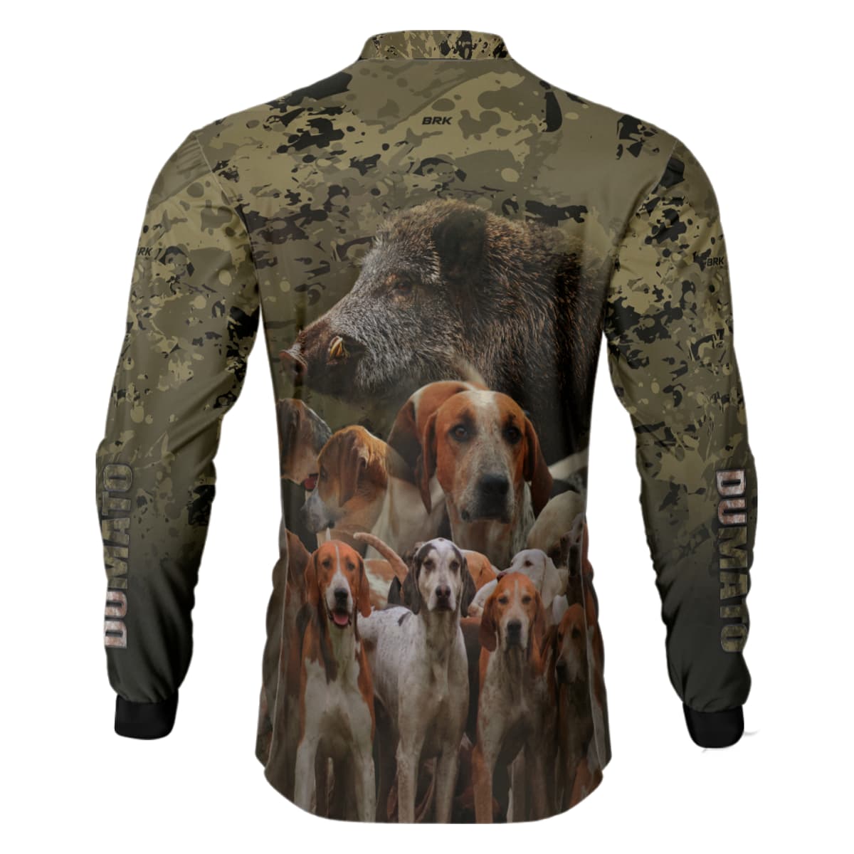 Camisa Agro Brk Dumato Foxhound Camuflada com Proteção Solar UV50+ - Brk Agro