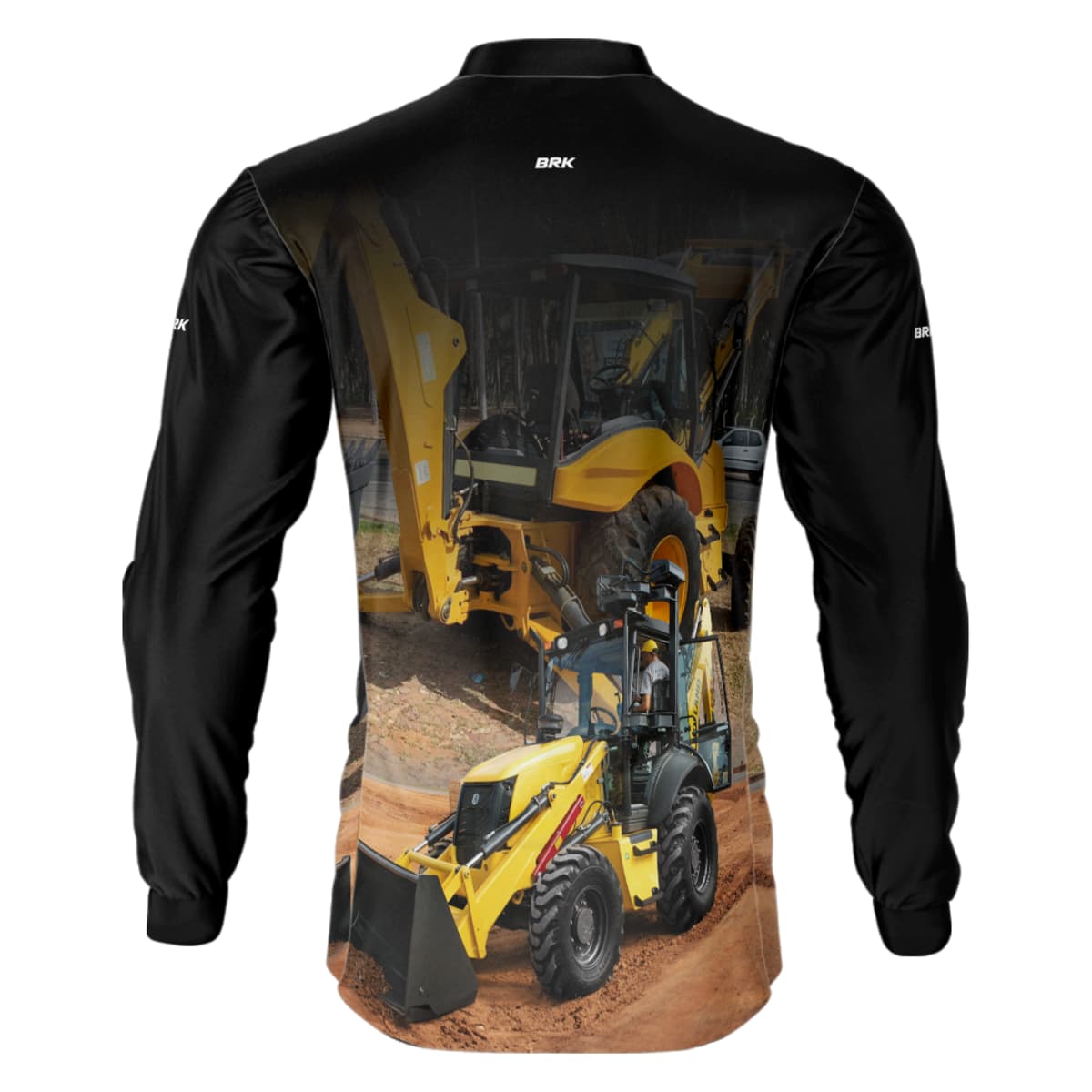 Camisa Agro Brk Retroescavadeira 02 NH com Proteção Solar UV50+ - Brk Agro