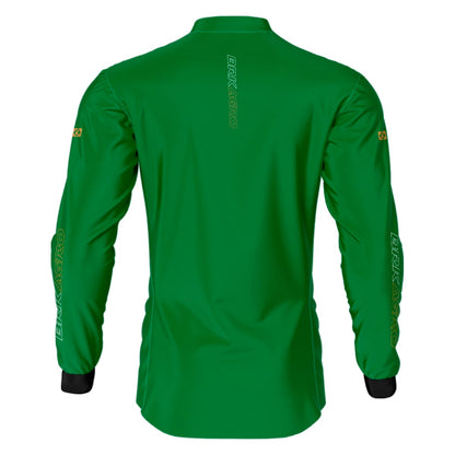 Camisa Agro Brk Básica Verde com Proteção Solar UV50+ - Brk Agro