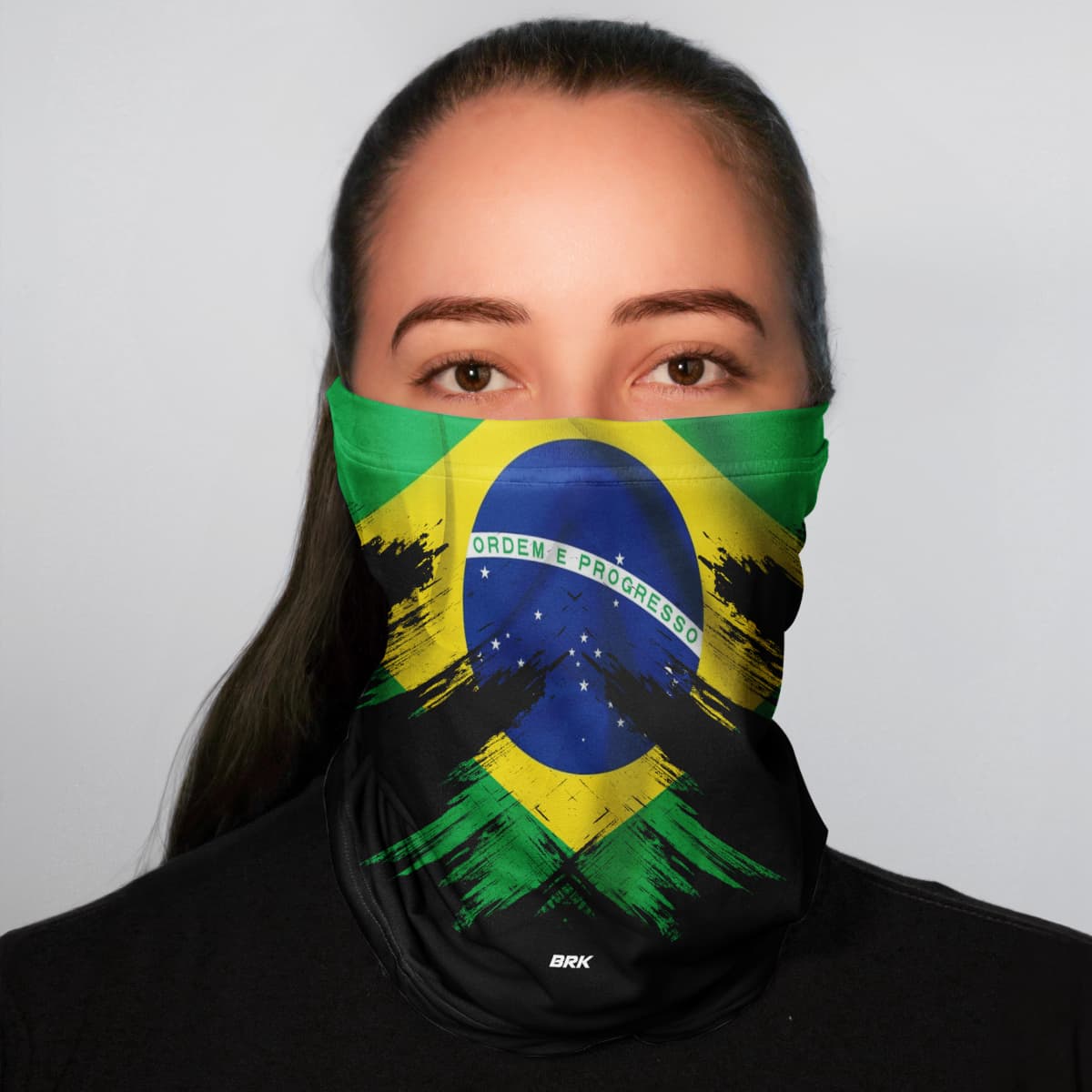 Bandana Brasil com Proteção Solar UV50