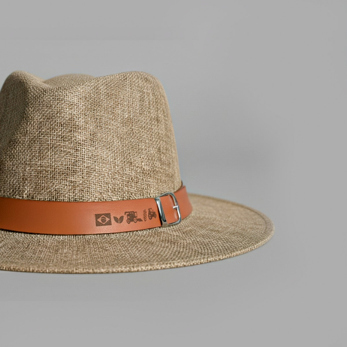 Chapéu BRK Agro Juta Palha de Bambu Premium