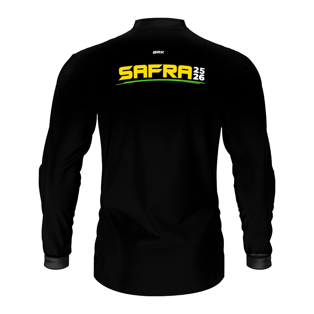Camisa Agro Brk Safra Essencial Preto com Proteção Solar UV50+