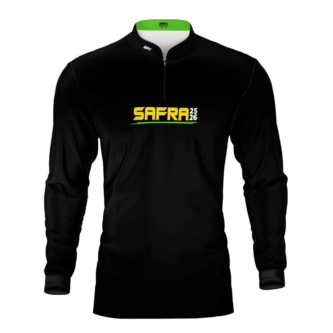 Camisa Agro Brk Safra Essencial Preto com Proteção Solar UV50+