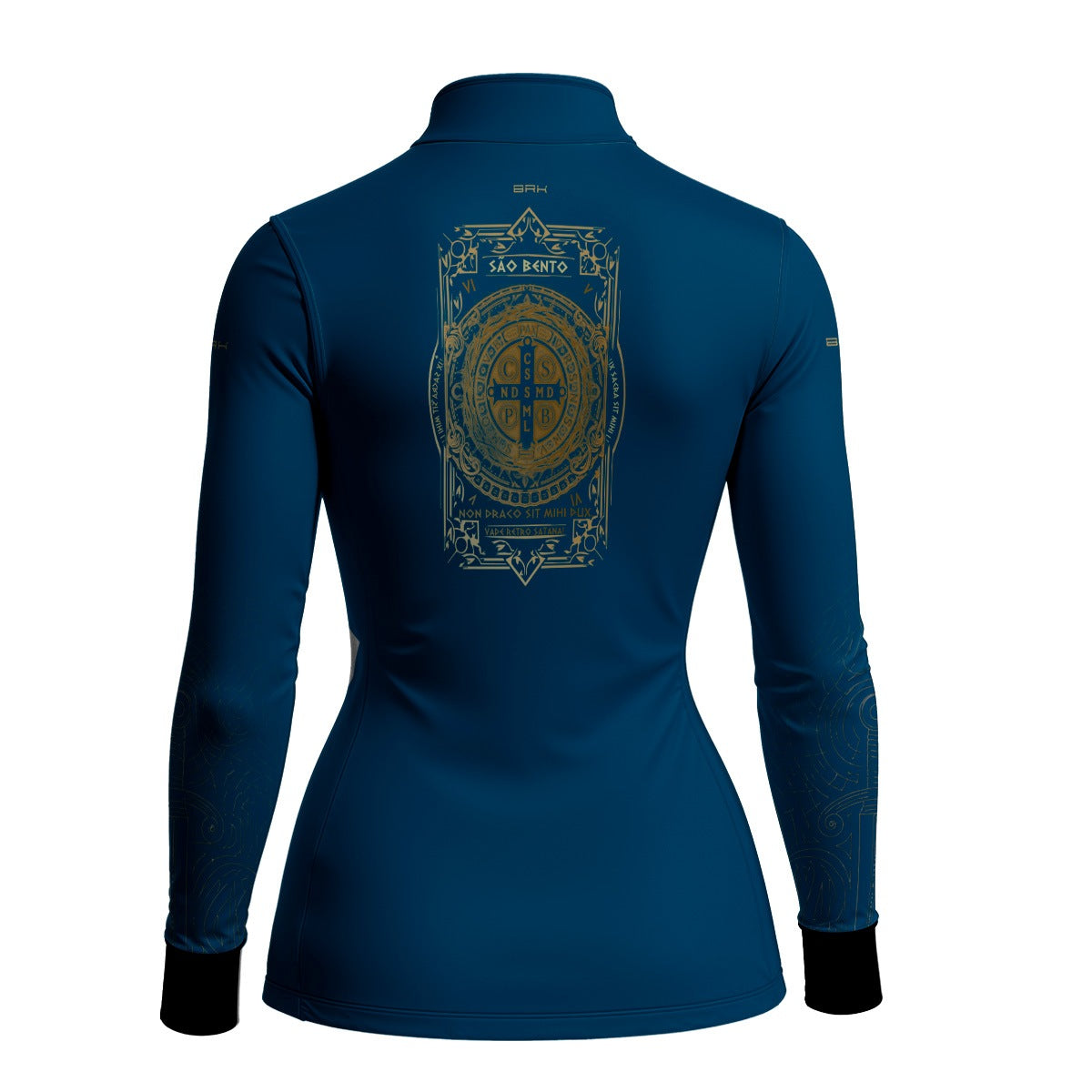 Camisa Agro Feminina Brk São Bento Medalha Dourada com Proteção UV50+