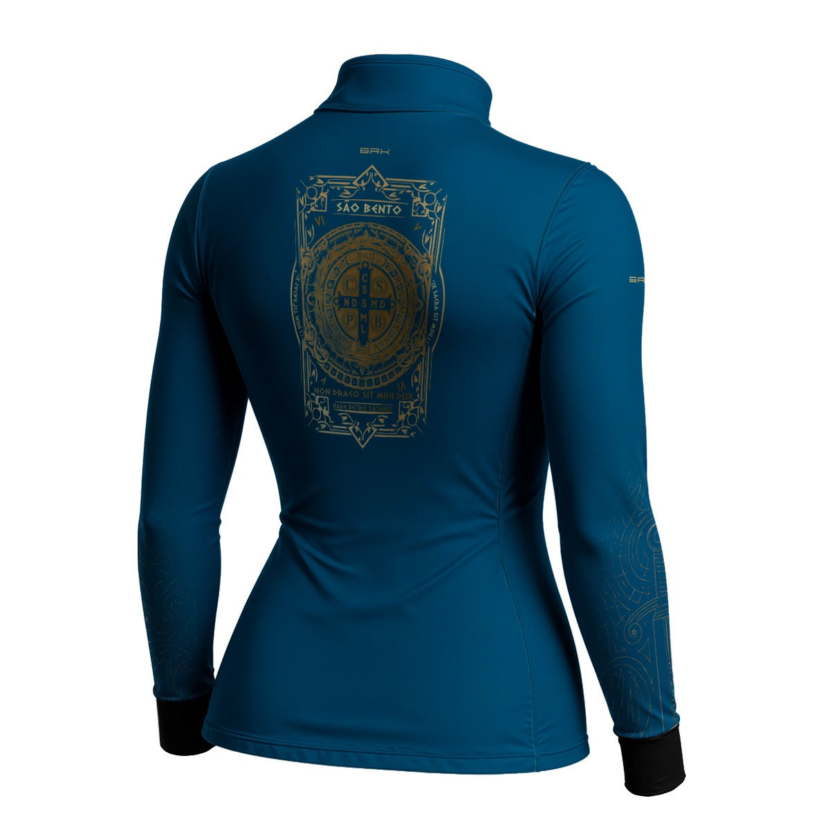 Camisa Agro Feminina Brk São Bento Medalha Dourada com Proteção UV50+