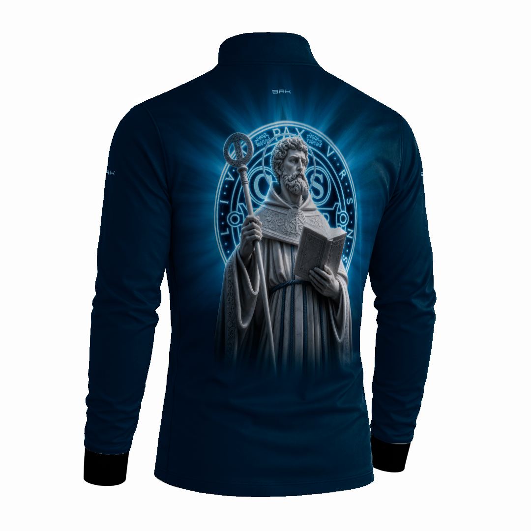 Camisa Agro Brk São Bento Azul com Proteção UV50+