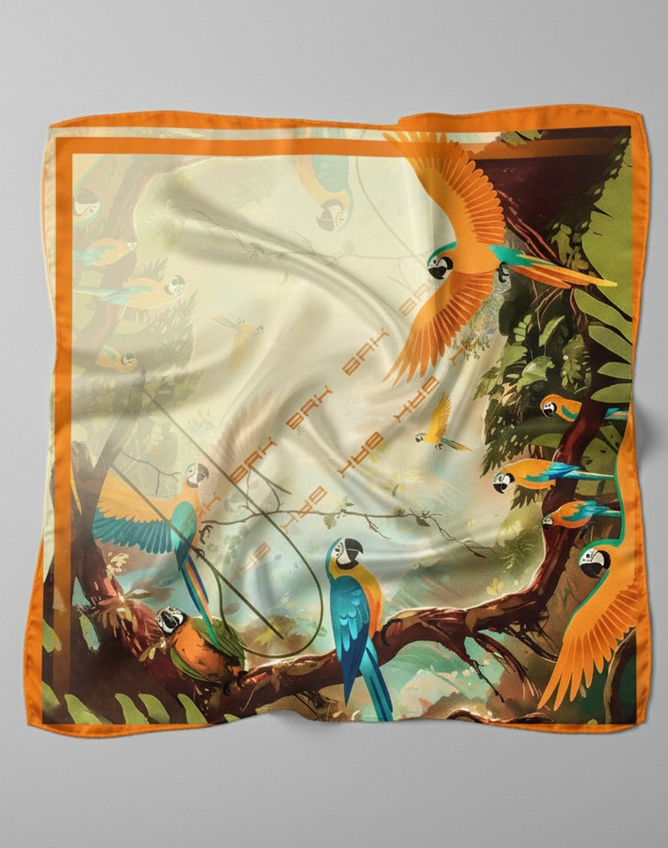 Lenço Estampado com Proteção UV50 BRK - Brk Agro
