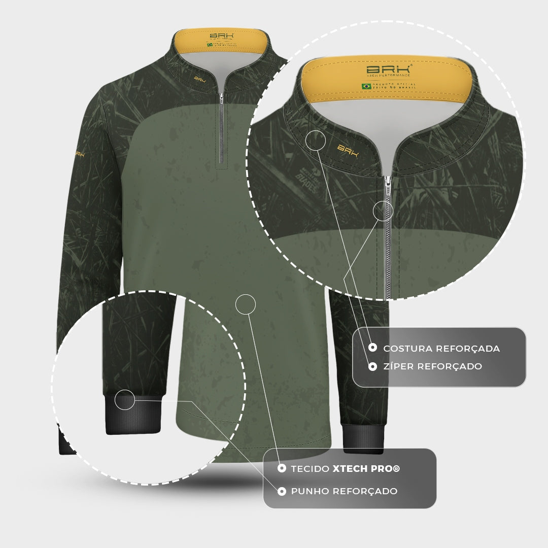 Camisa Infantil Dia dos Pais Força que Vem do Campo com UV50