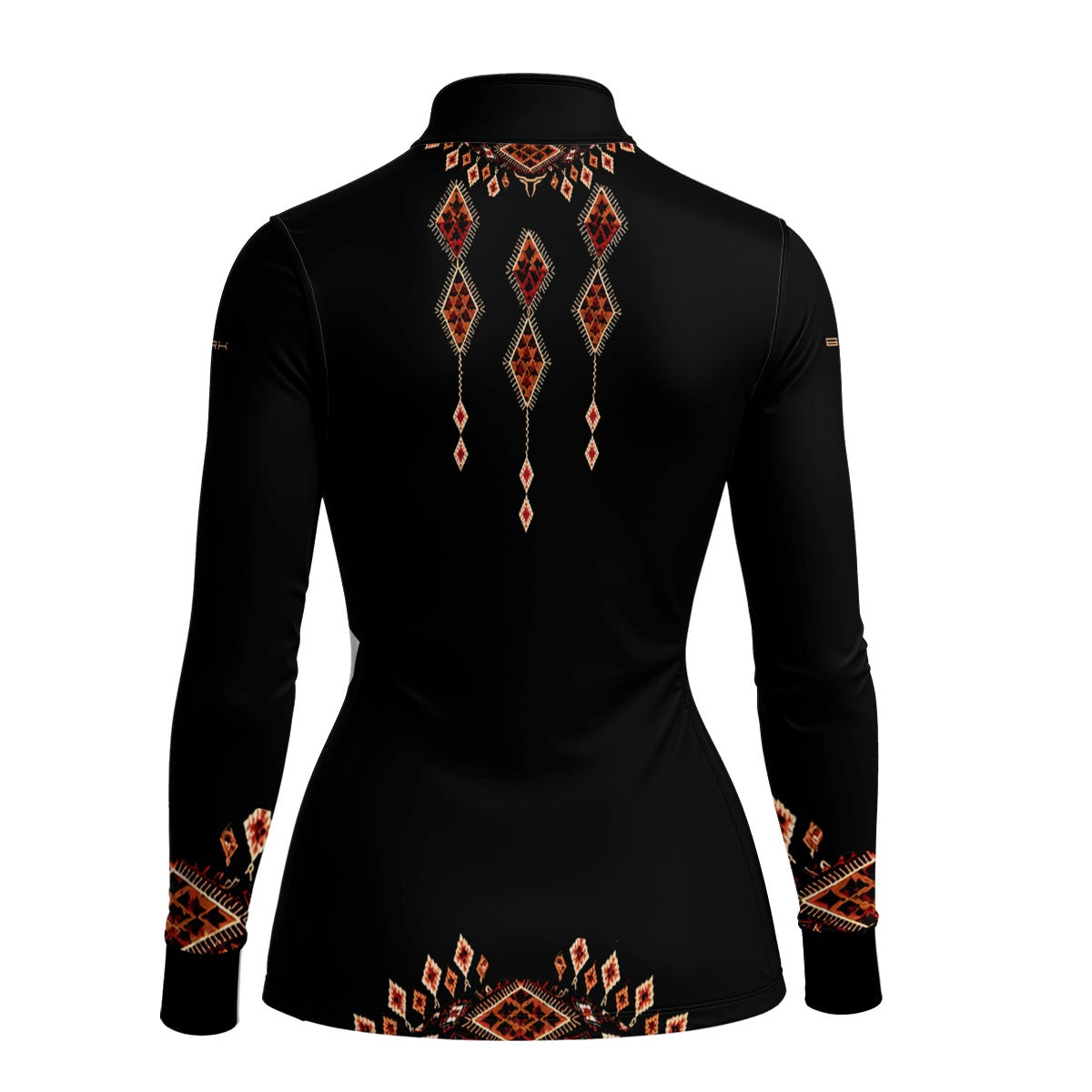 Camisa Brk Agro Feminina Apache Preto com UV50+