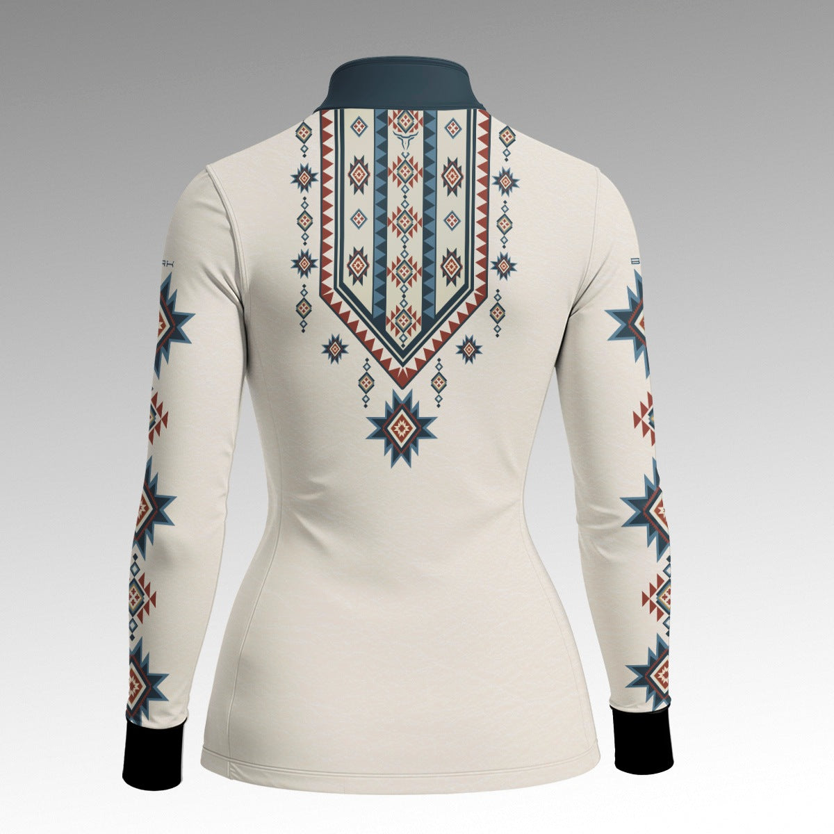 Camisa Feminina Longhorn Apache Branca com UV50 - Brk Agro