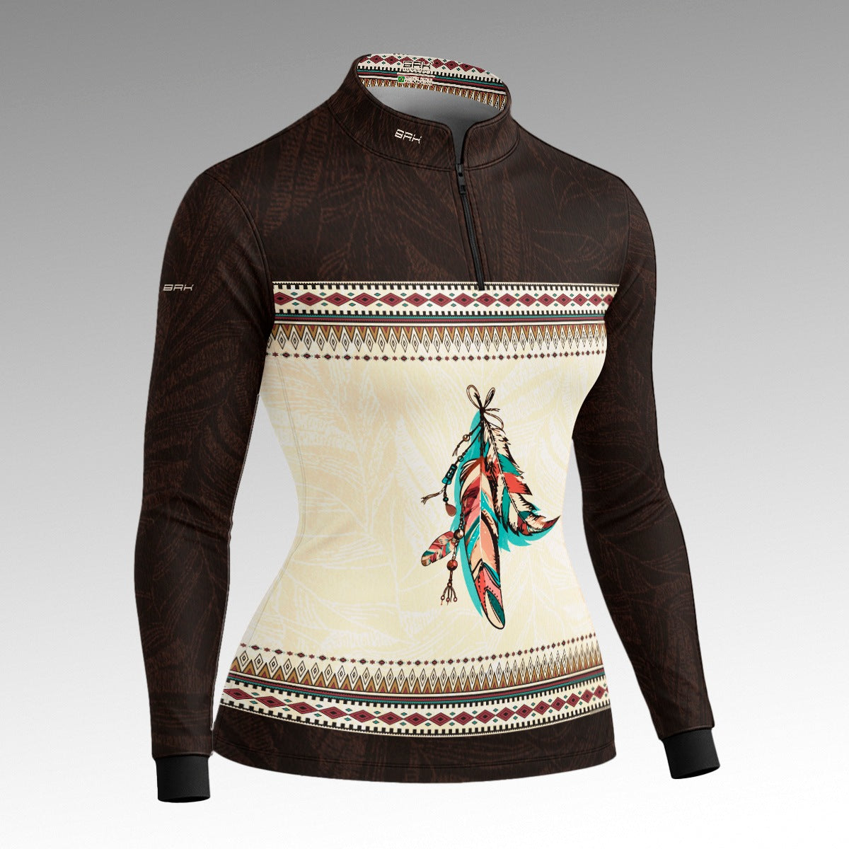 Camisa Feminina Pena Apache com UV50