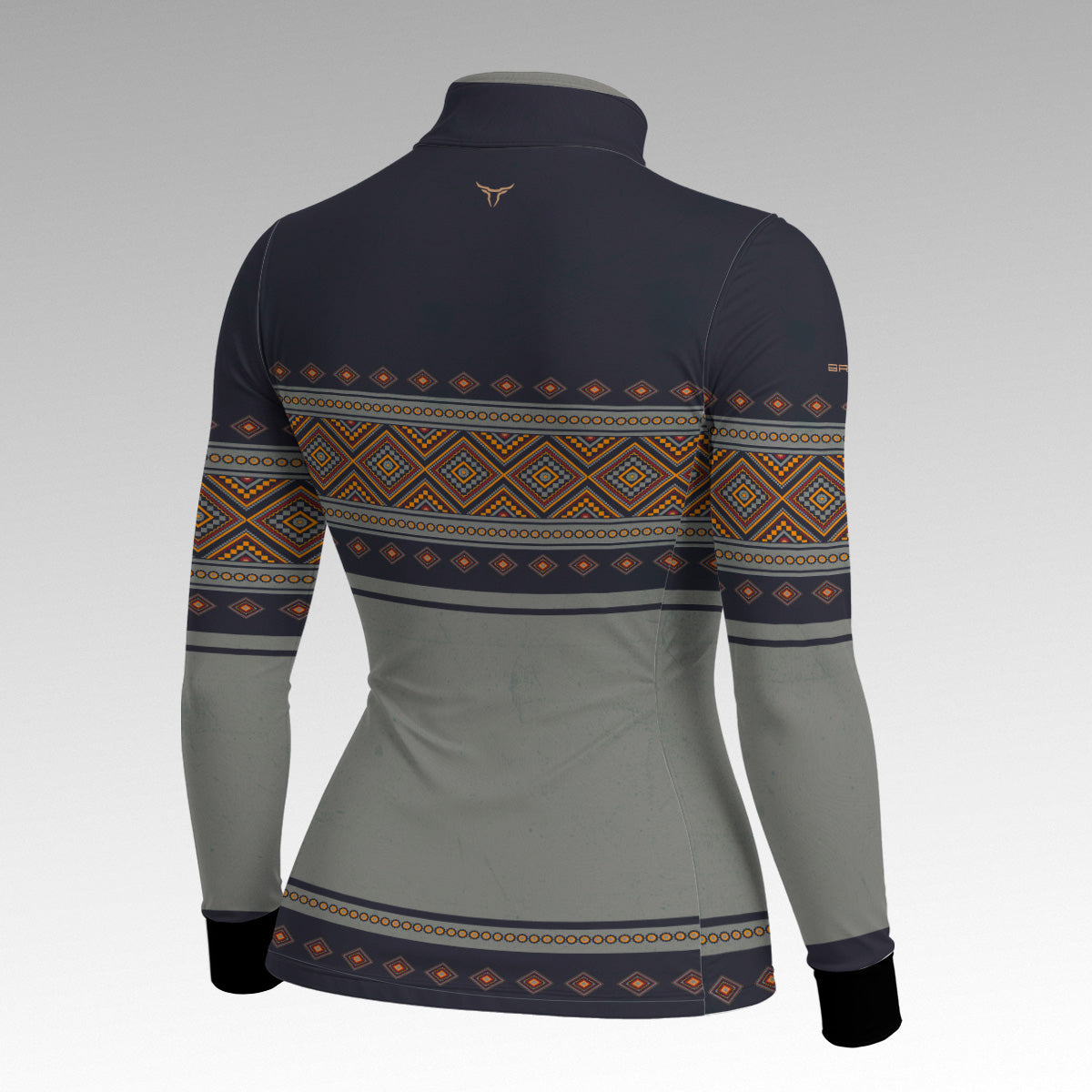 Camisa Feminina Apache Cinza com UV50 - Brk Agro