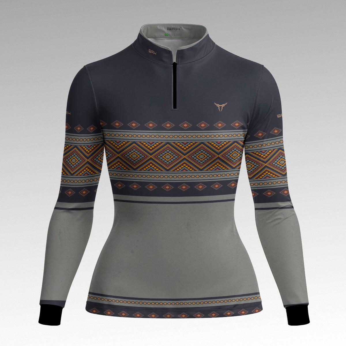 Camisa Feminina Apache Cinza com UV50