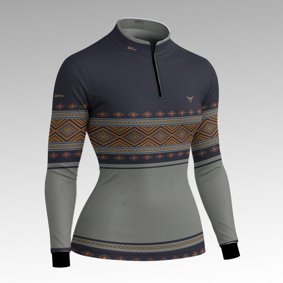 Camisa Feminina Apache Cinza com UV50