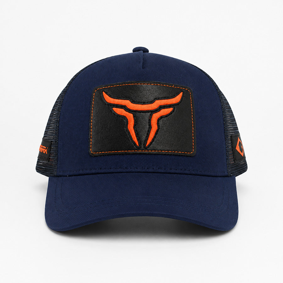 Boné Taurus Azul e Laranja