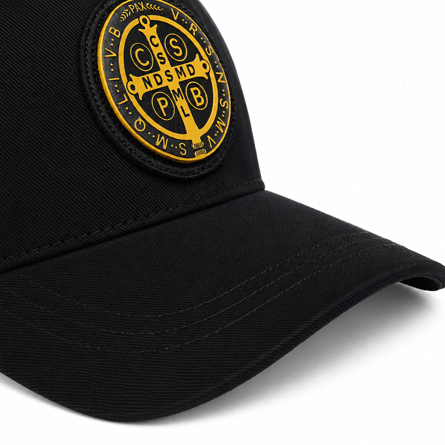Boné São Bento Preto e Amarelo - Brk Agro