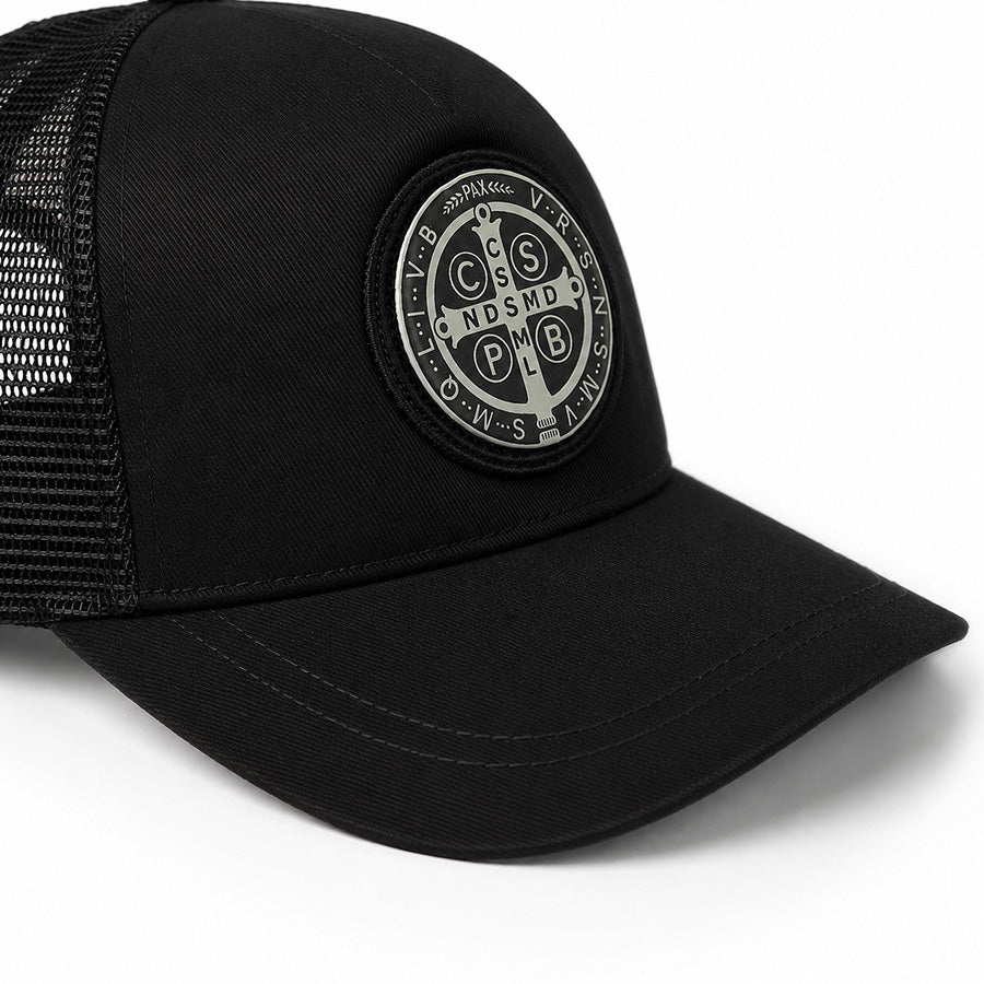 Boné São Bento Preto e Branco - Brk Agro