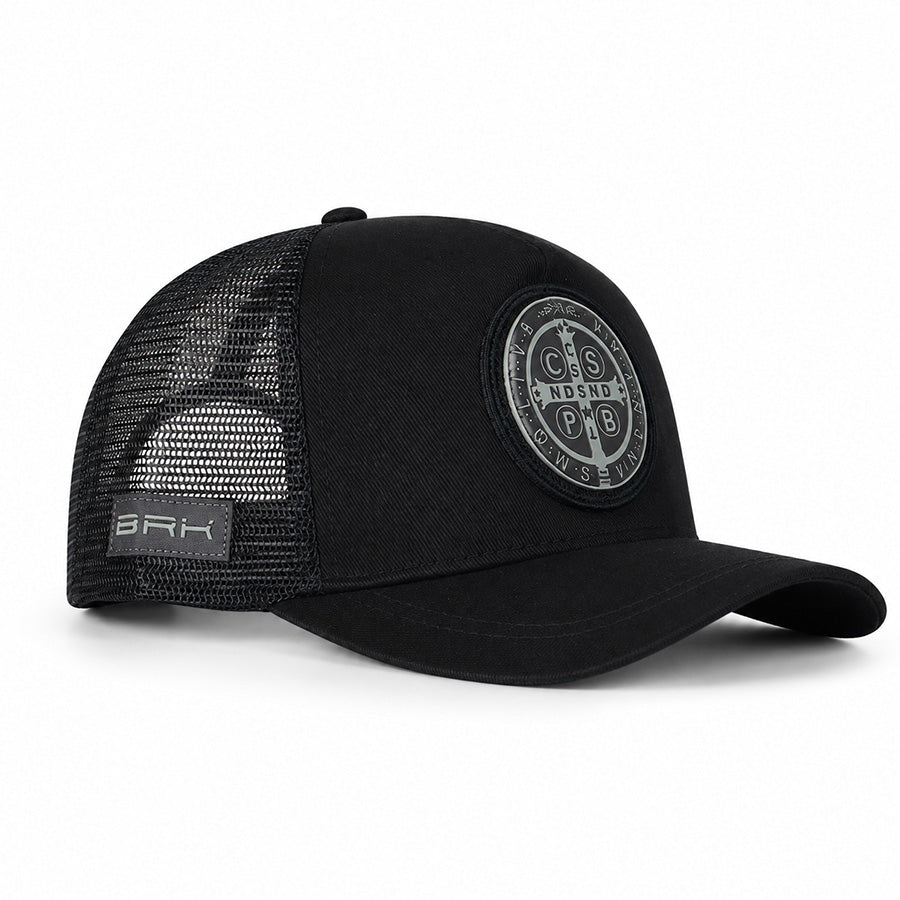 Boné São Bento Preto e Branco - Brk Agro