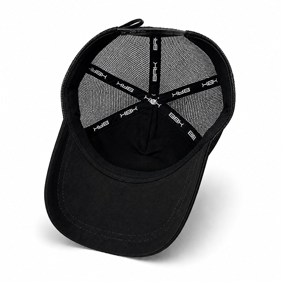 Boné São Bento Preto e Branco - Brk Agro