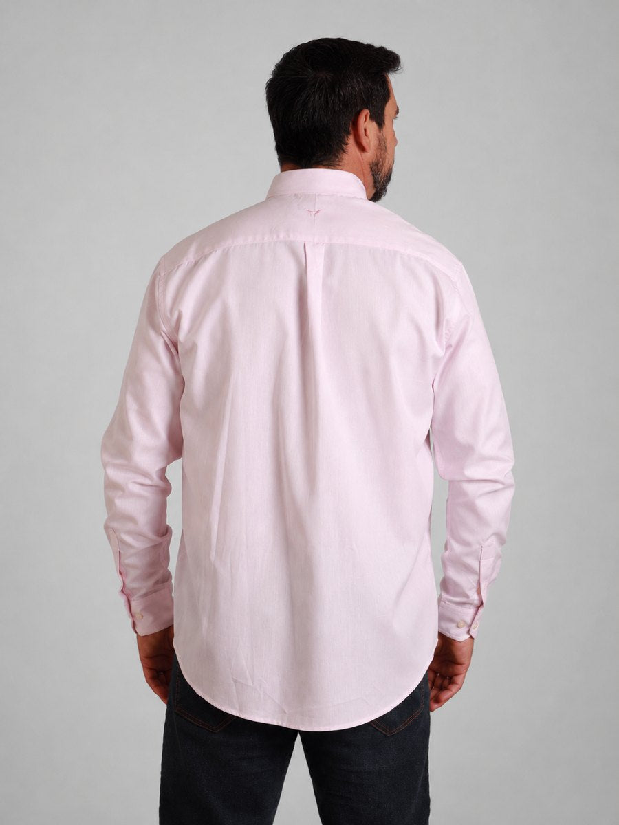 Camisa  BRK M/L Classic Rosa Bebe
