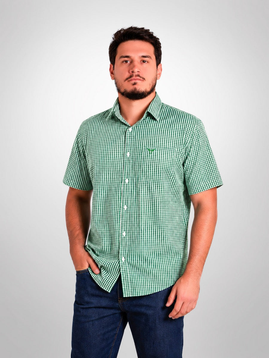 Camisa Brk M/C Western Verde Claro