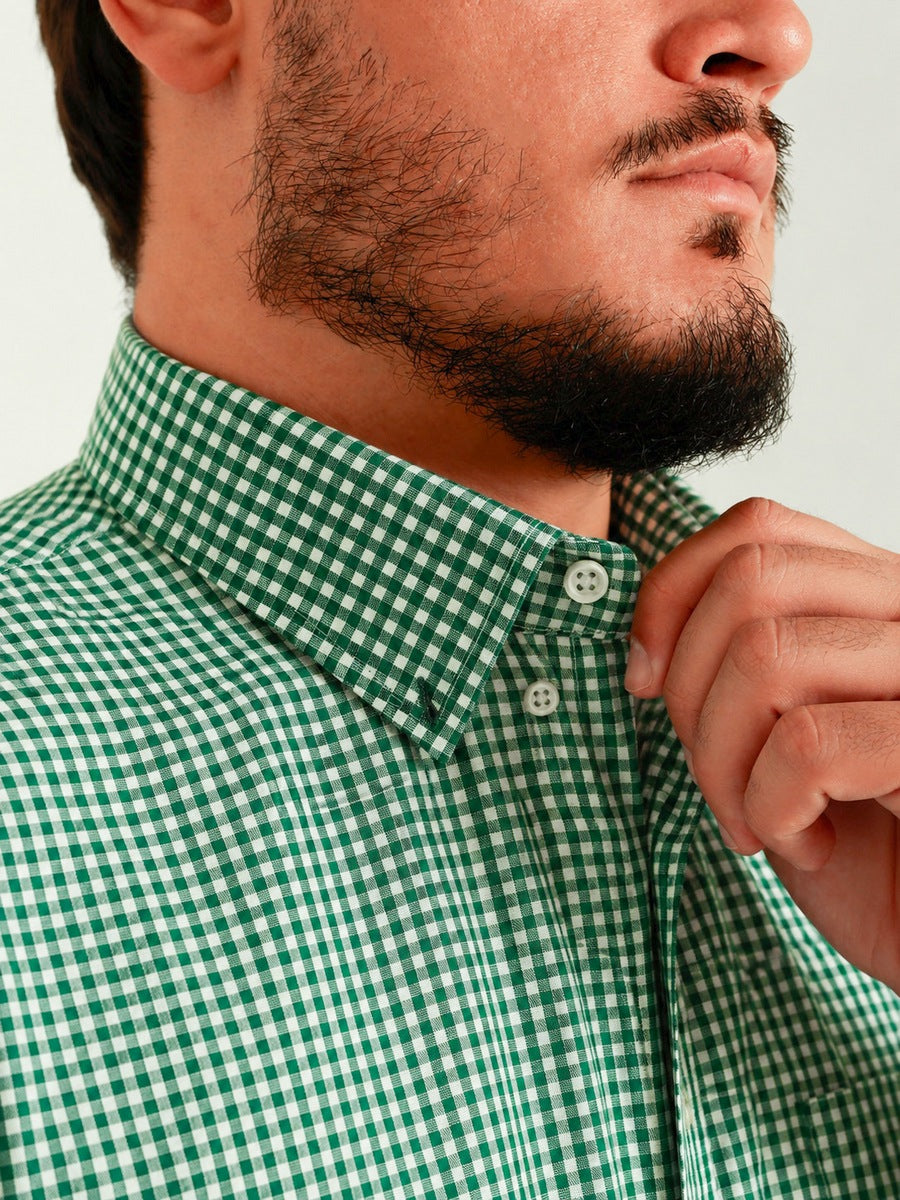 Camisa Brk M/C Western Verde Claro