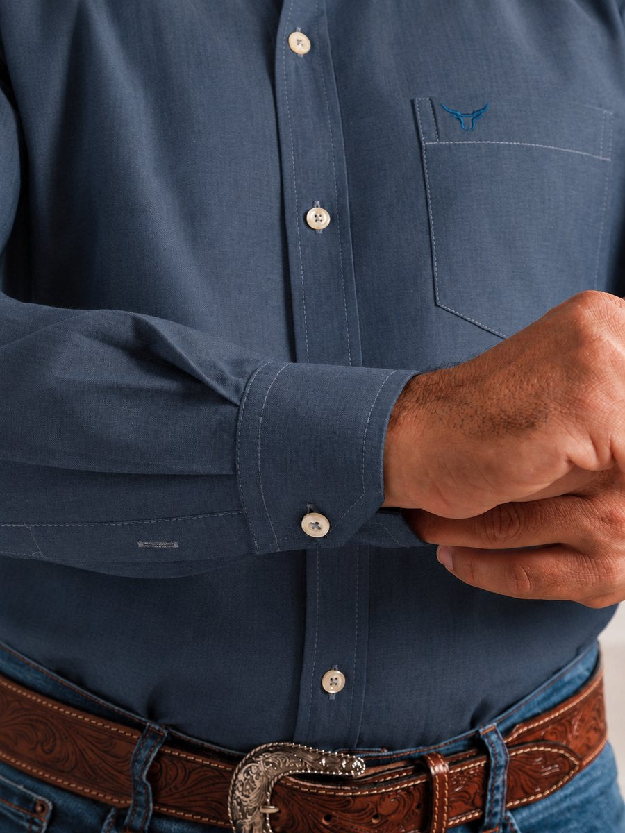 Camisa  BRK M/L Classic Jeans Claro