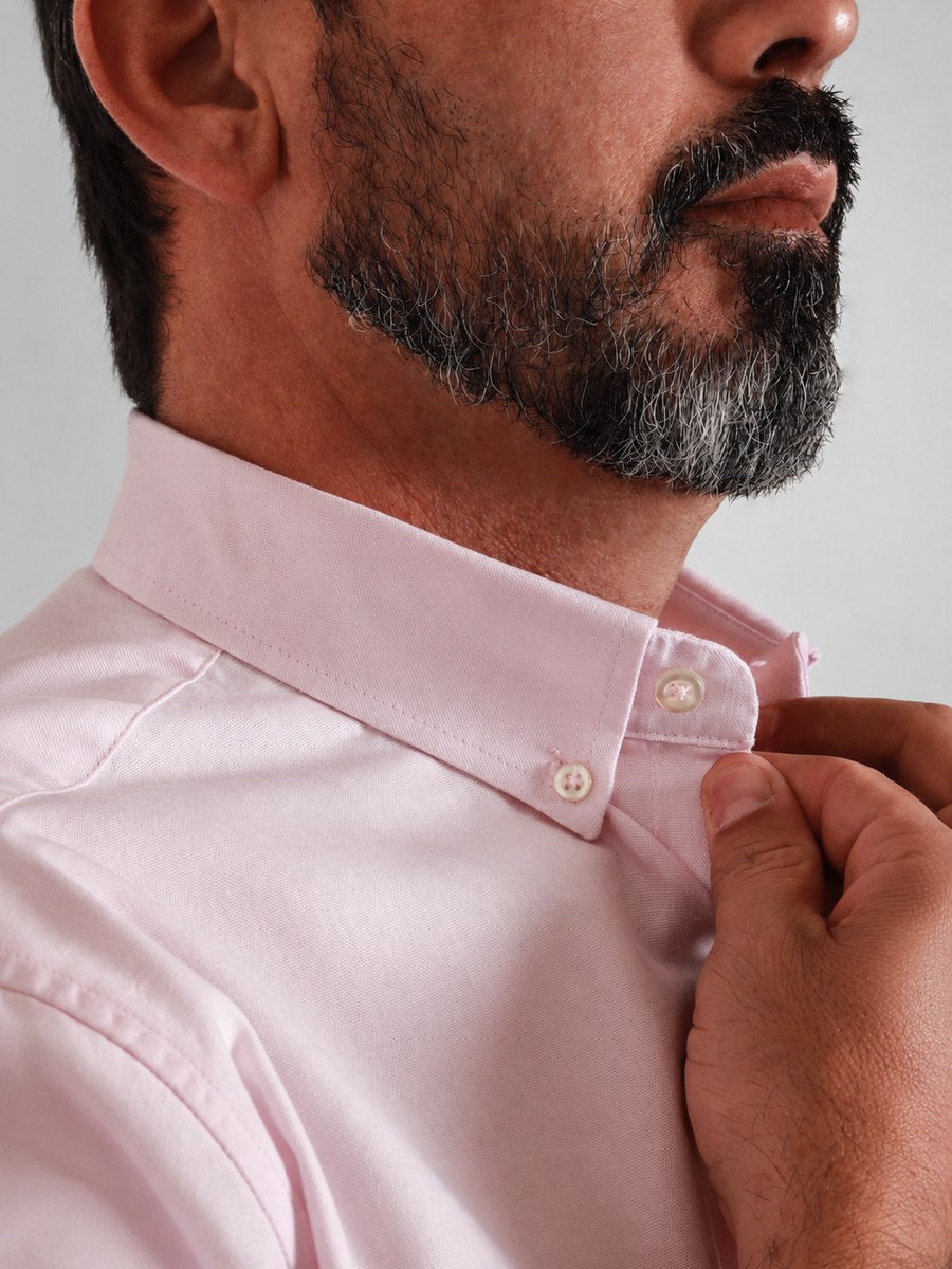 Camisa  BRK M/C Classic Rosa Bebe