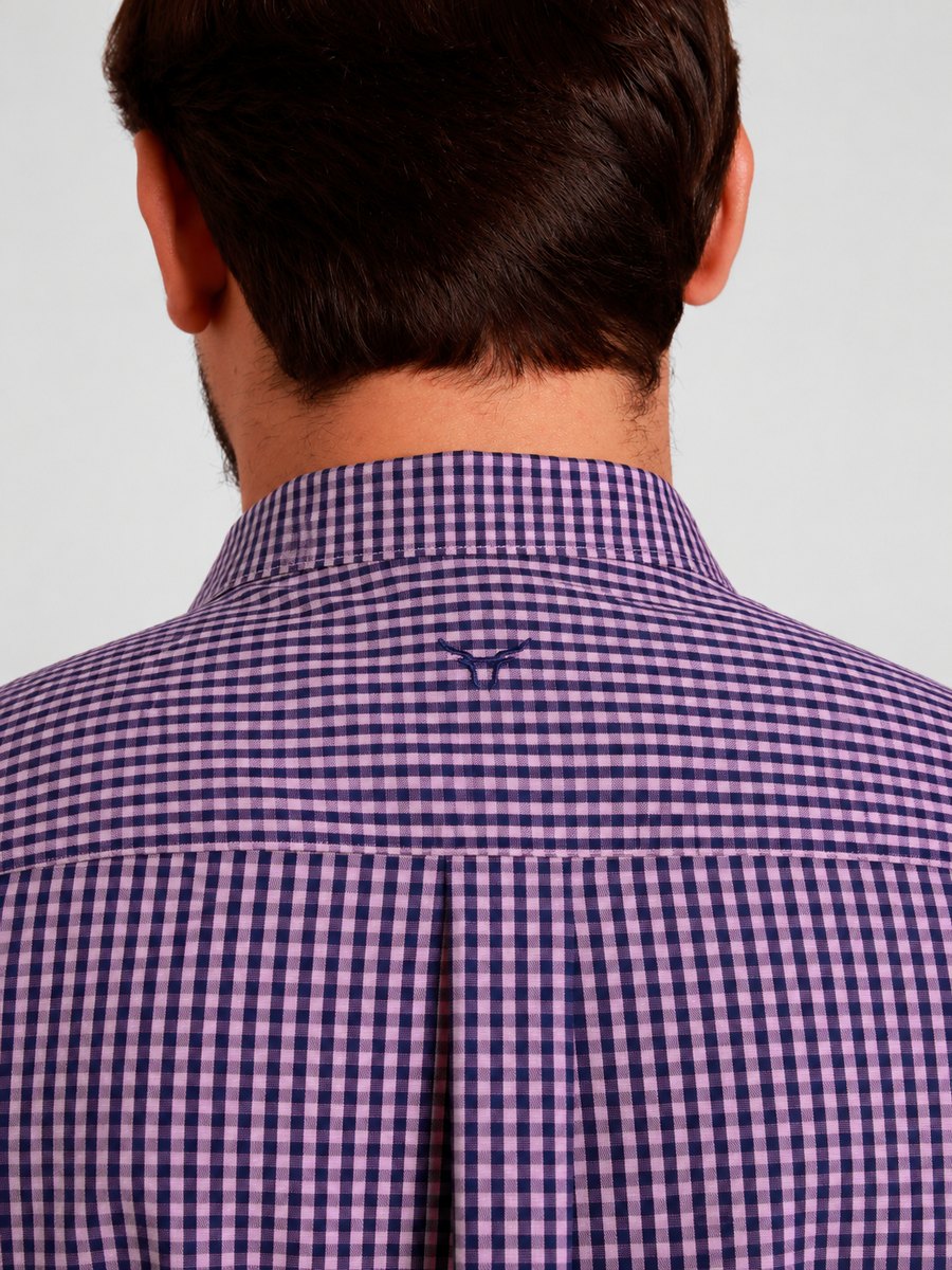 Camisa  BRK M/L Western Rosa