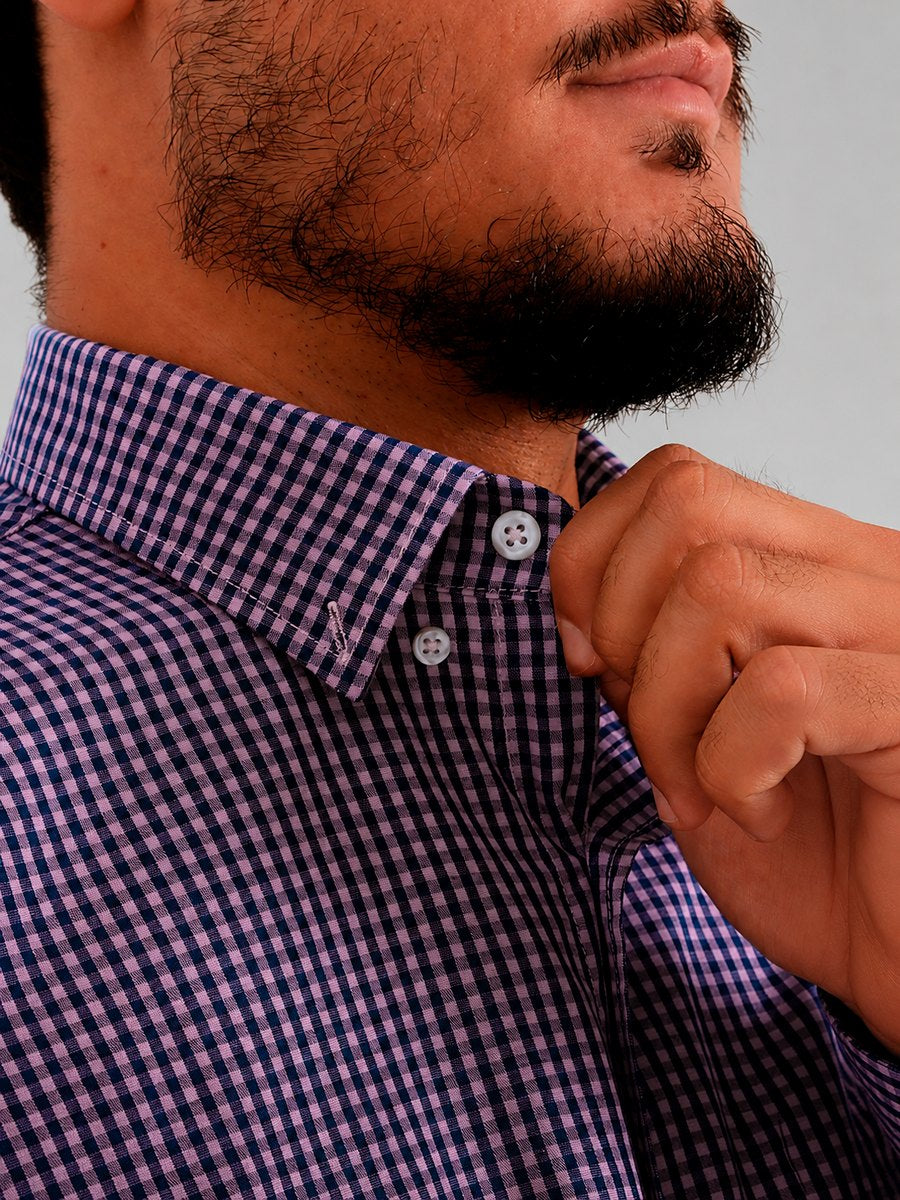 Camisa  BRK M/L Western Rosa