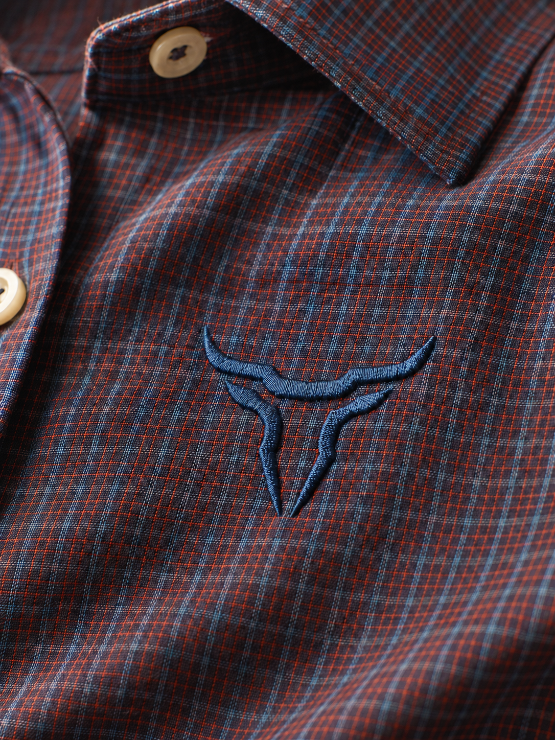 Camisa Feminina BRK M/L Western Roxo