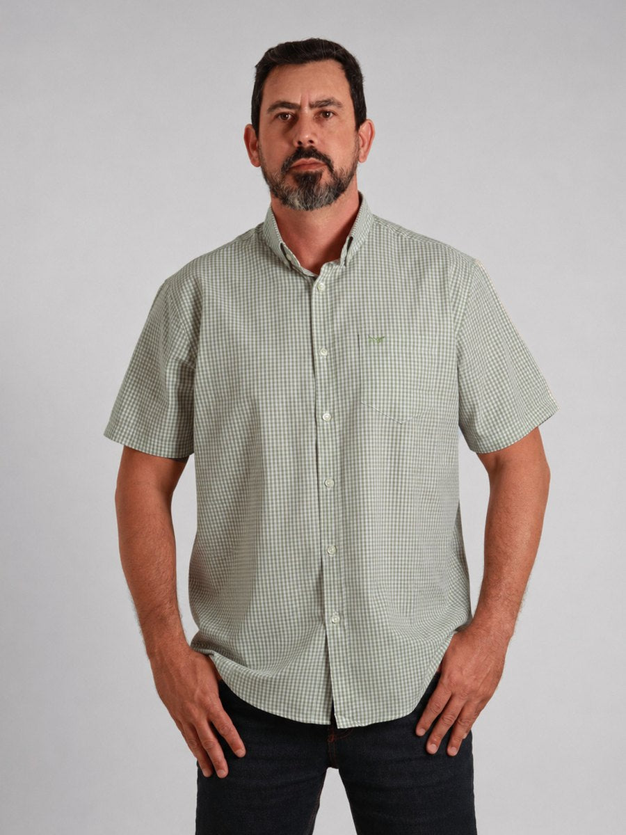 Camisa  BRK M/C Western Verde Band
