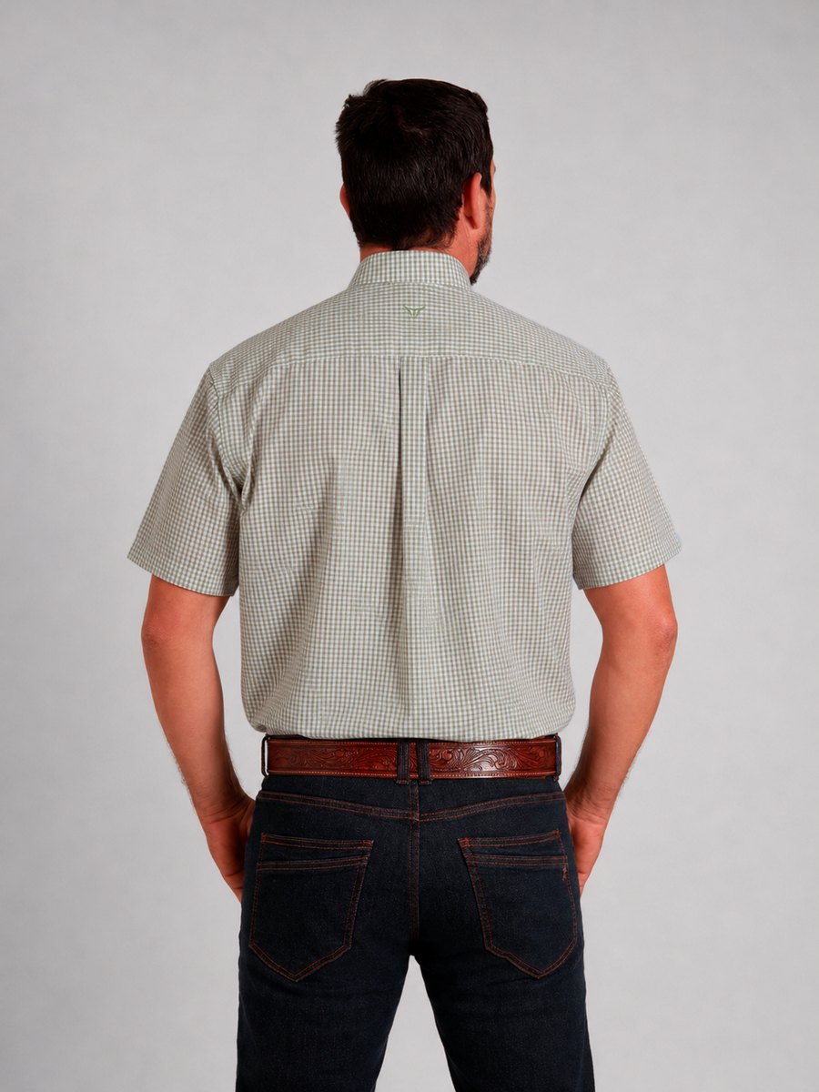Camisa  BRK M/C Western Verde Band