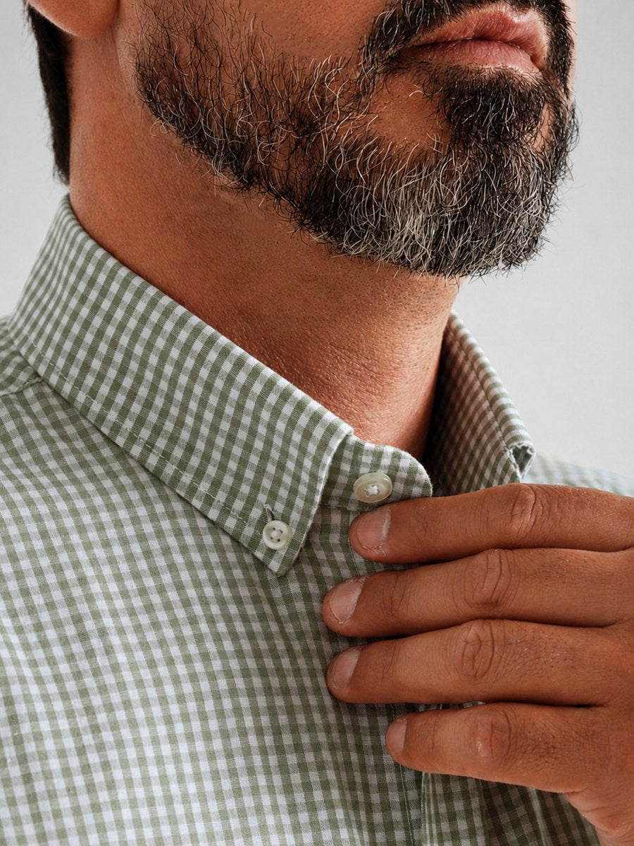 Camisa  BRK M/C Western Verde Band