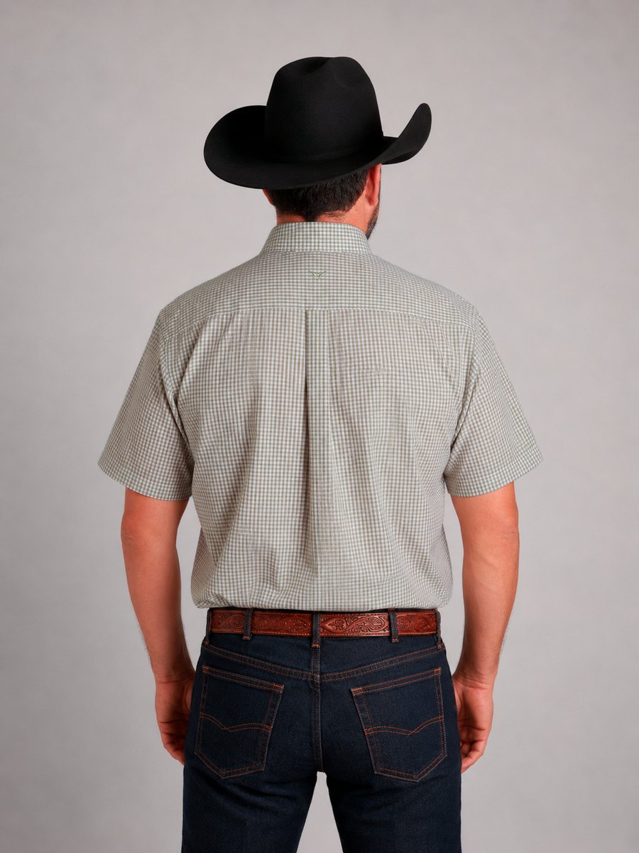 Camisa  BRK M/C Western Verde Band