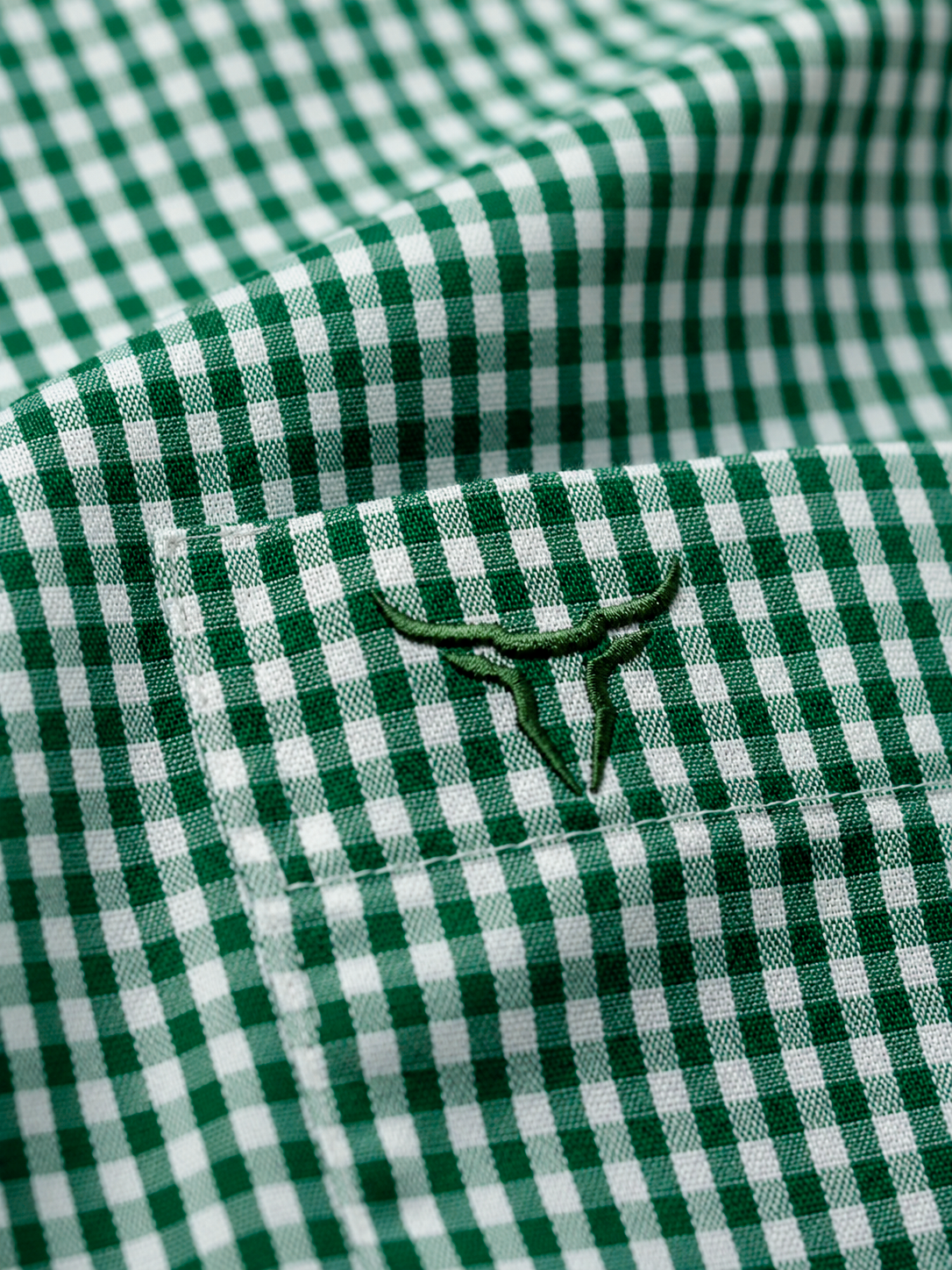 Camisa BRK M/L Western Verde Claro