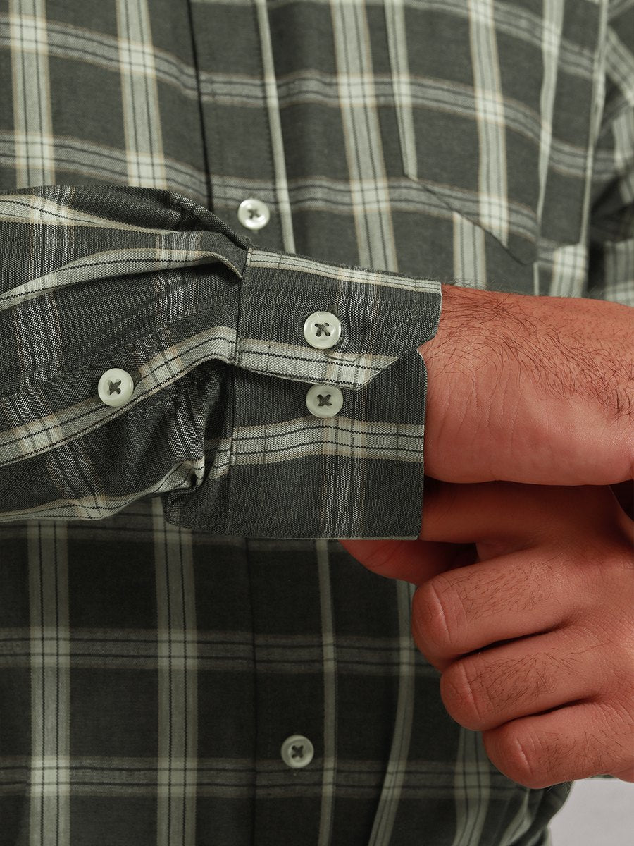 Camisa  BRK M/L Ranch Verde Militar