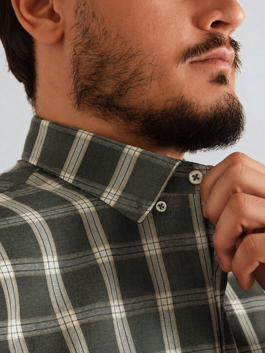 Camisa  BRK M/L Ranch Verde Militar