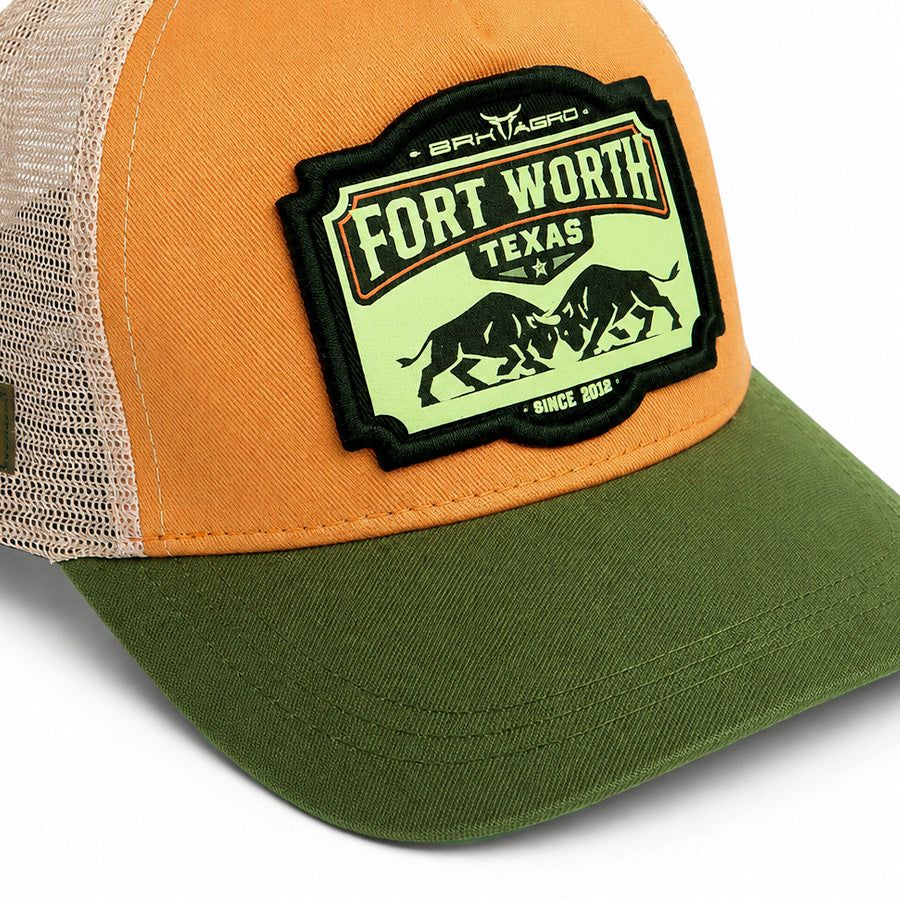 Boné Forth Worth Laranja - Brk Agro