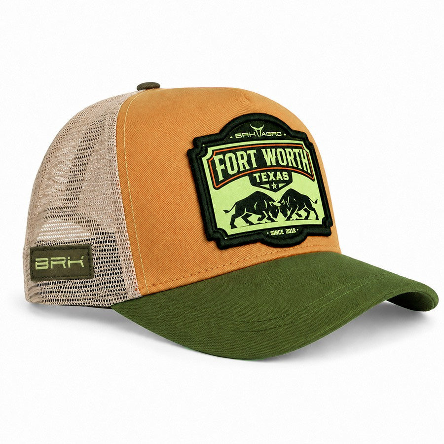 Boné Forth Worth Laranja - Brk Agro