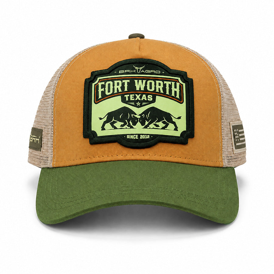 Boné Forth Worth Laranja - Brk Agro